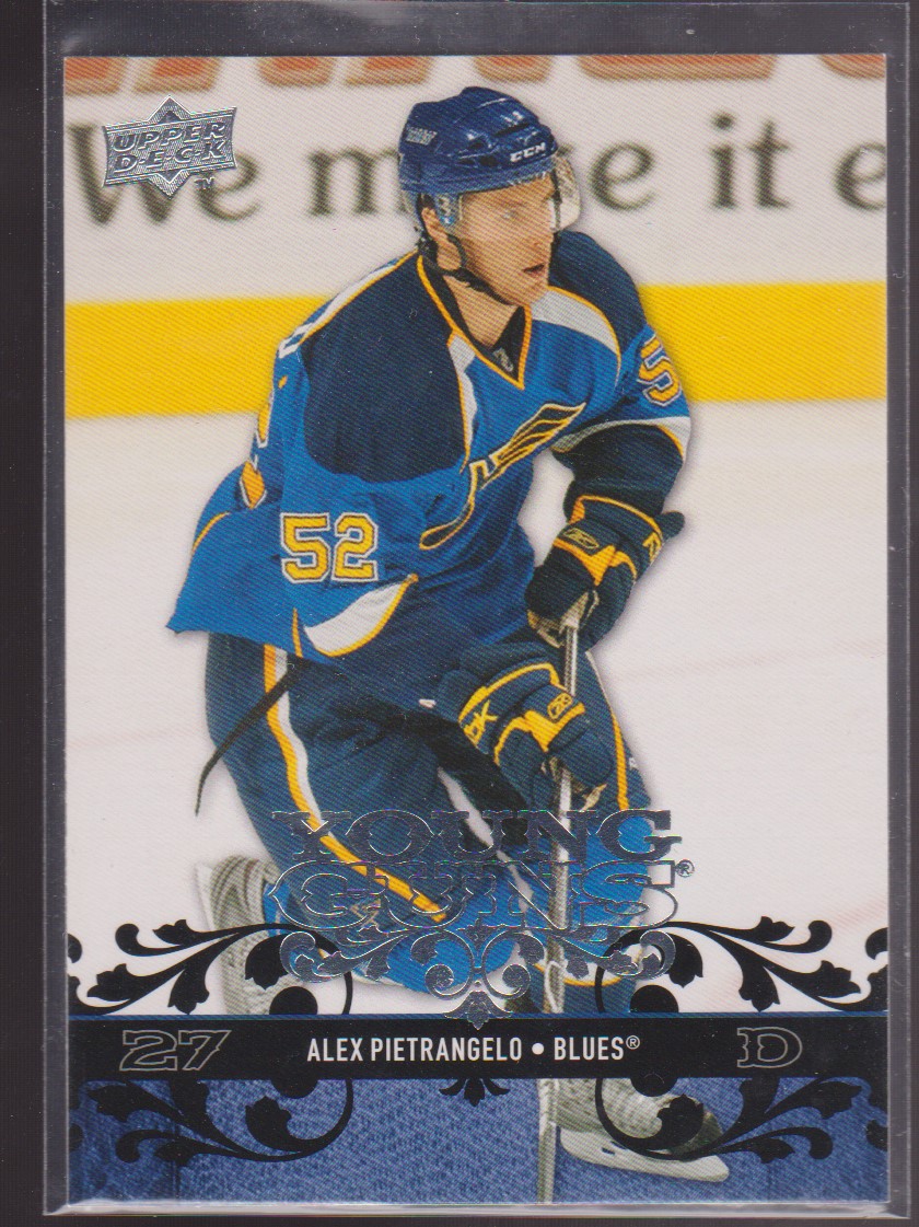 (image for) 2008-09 Upper Deck #241 Alex Pietrangelo YG RC